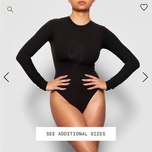SKIMS black bodysuit